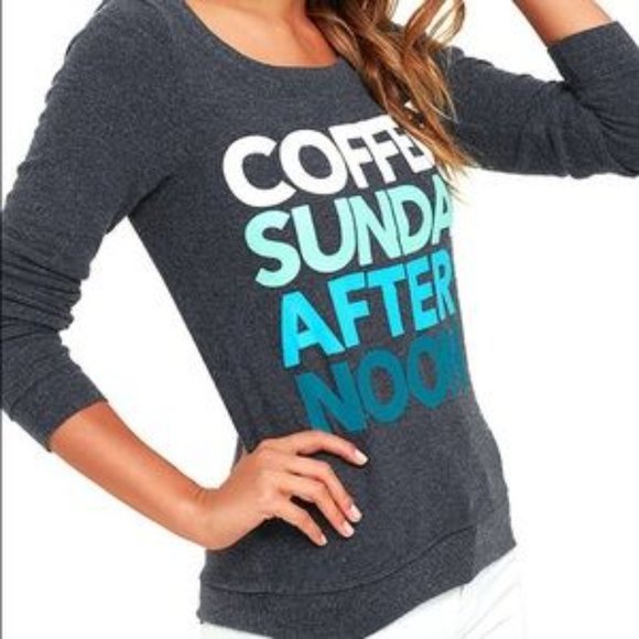 CHASER Coffee Sunday Afternoon sweatshirt - Picture 4 of 7